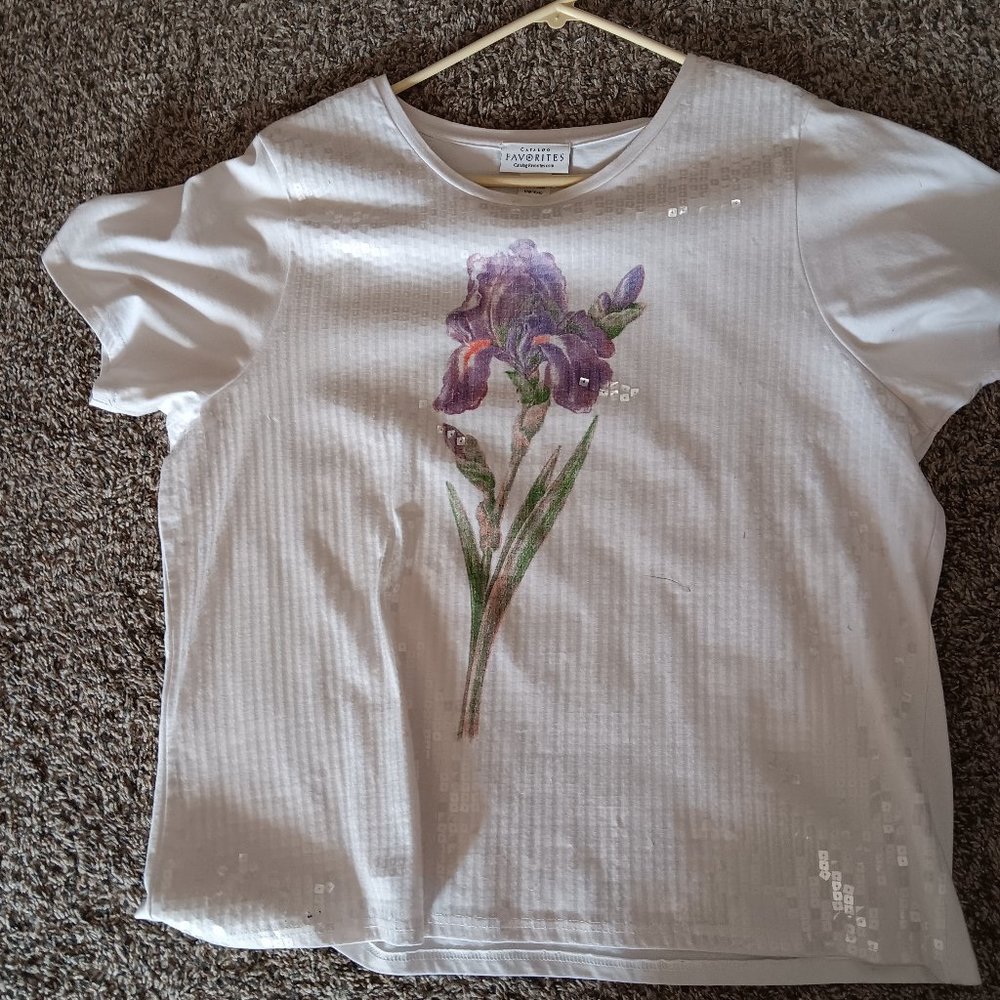 Sequined shirt